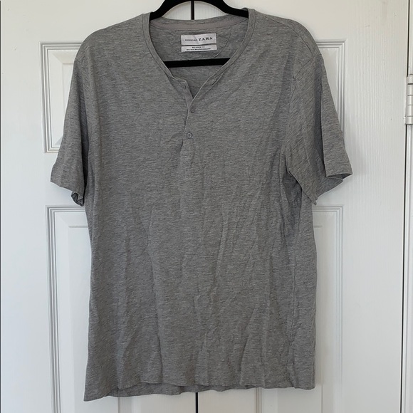 Zara Other - Gray Zara Henley